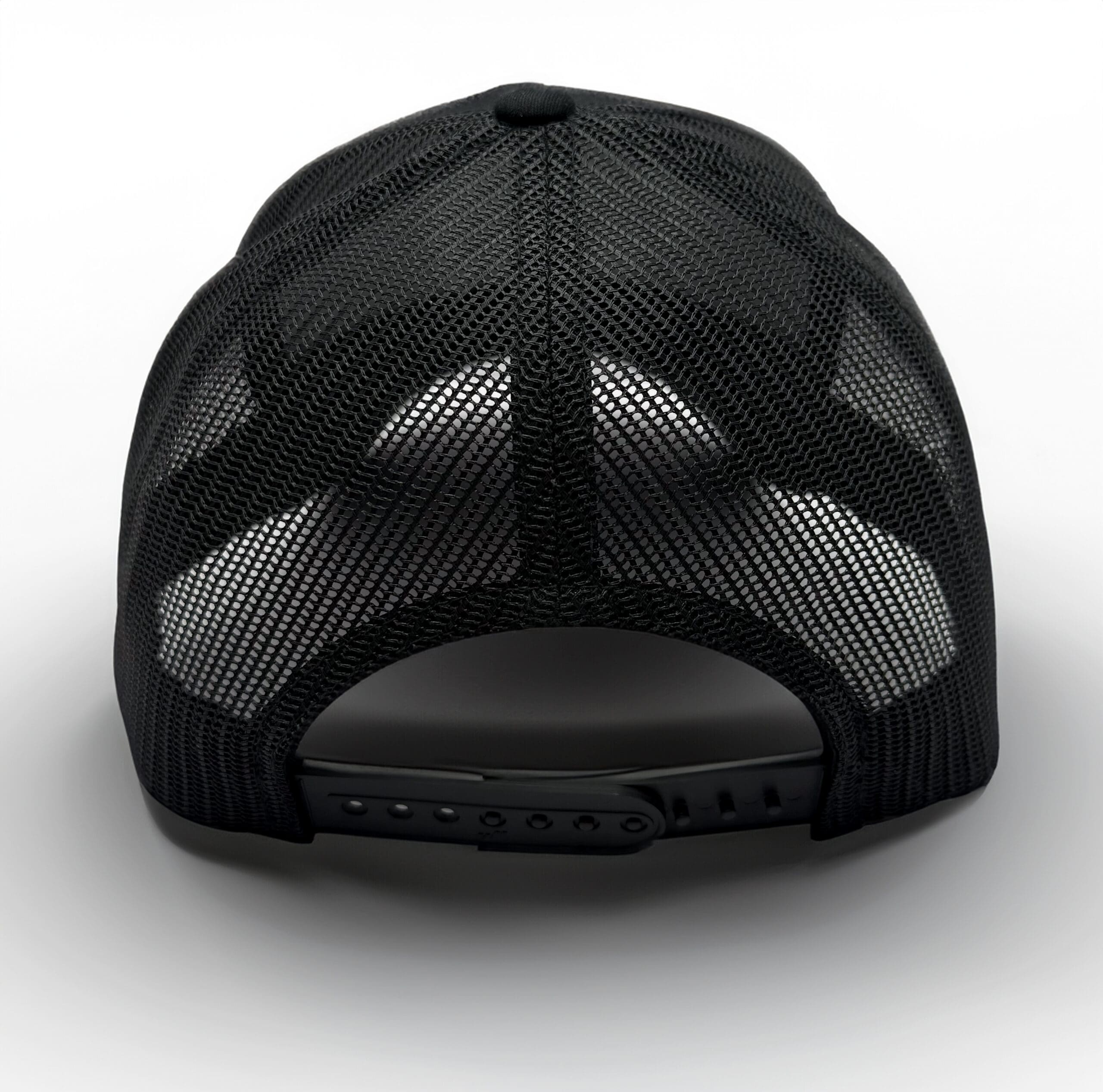 Hinson Family Black & White Logo Embroidered Trucker Cap image 3