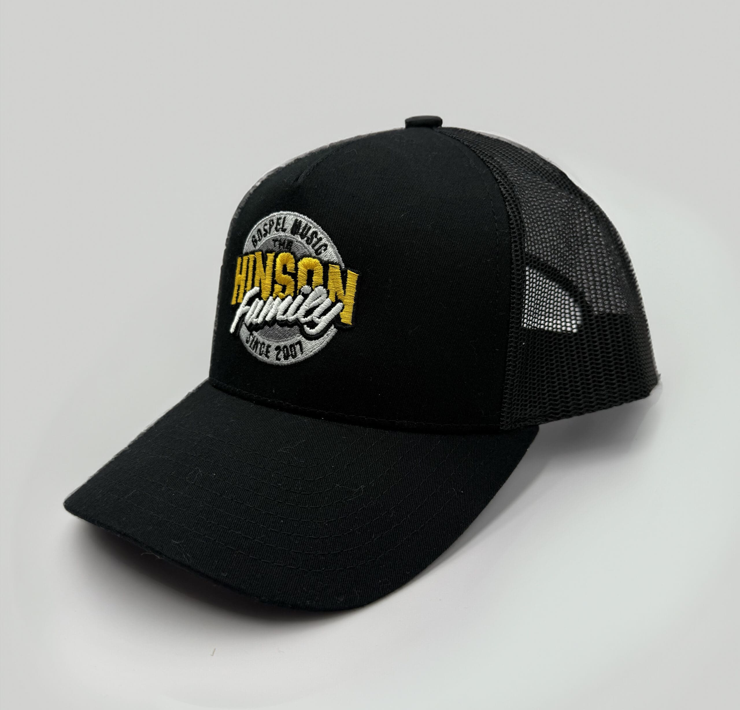 Hinson Family 3D Logo Embroidered Trucker Cap image 0
