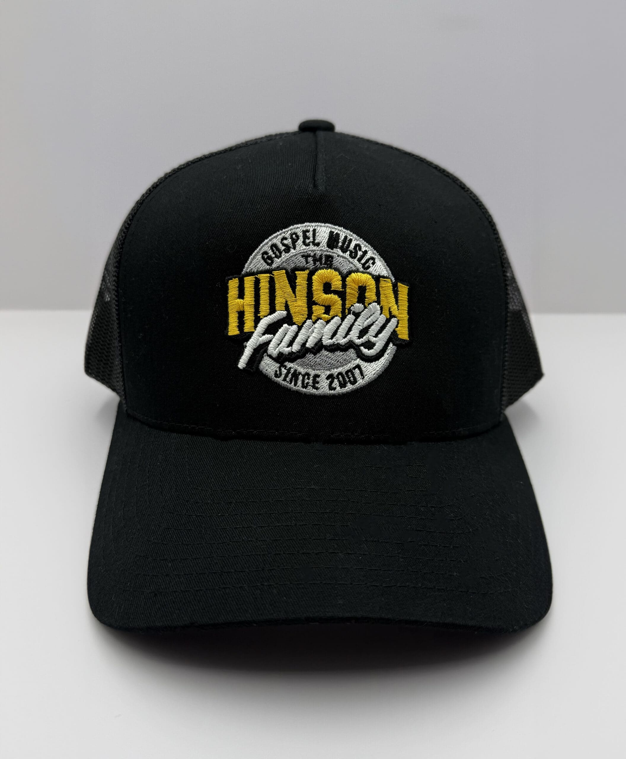 Hinson Family 3D Logo Embroidered Trucker Cap image 1