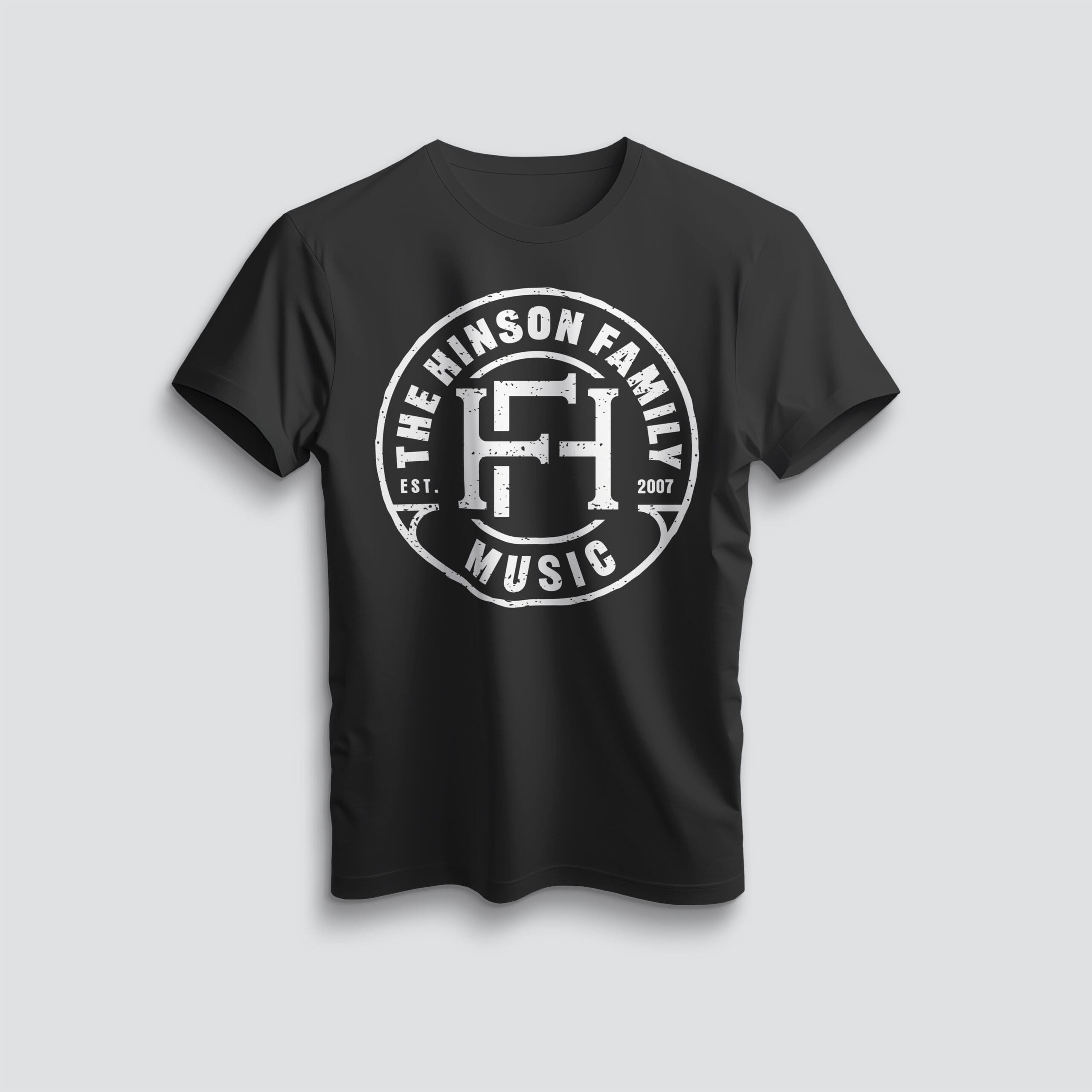 Hinson Family Modern Circle Logo Shirt image 0
